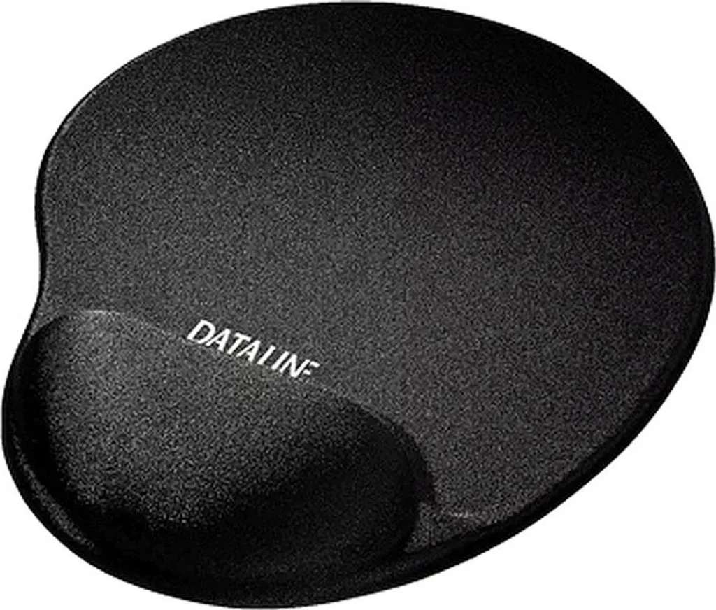 Tapis de souris pour bureau et télétravail Dataline 67106 noir confortable
