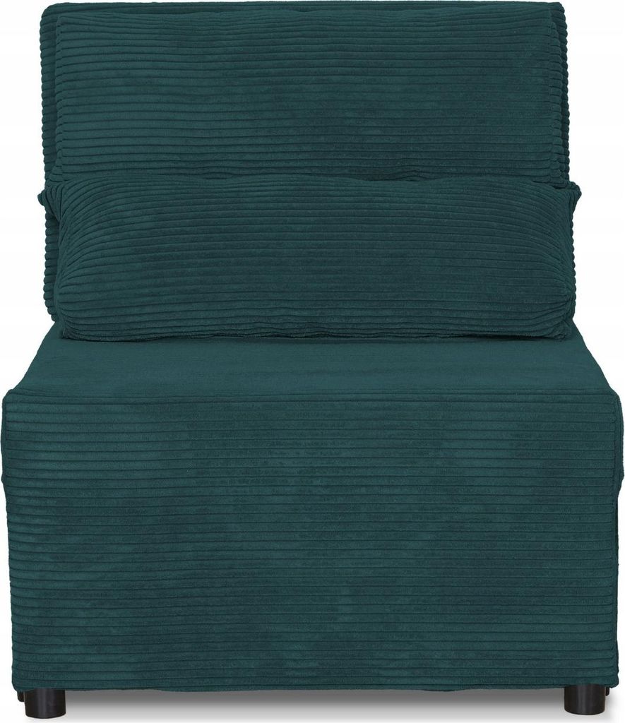 Family Meble Sessel Kimo Relaxsessel Sessel mit Schlaffunktion Bequemer Sessel mit Stauraum Loungesessel Sessel Wohnzimmer Schlafzimmer Dunkelgrün(A)