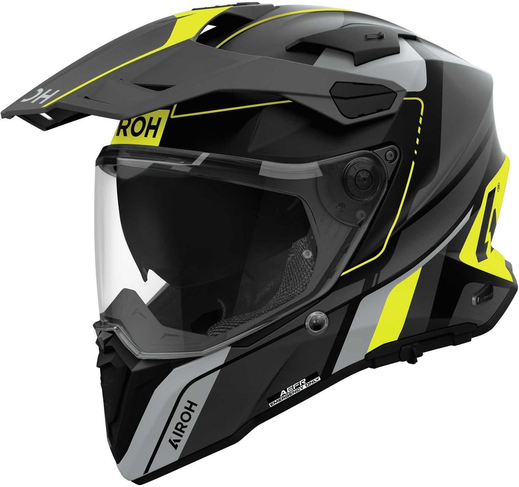 Airoh Commander 2 Skip Motocross Helm, schwarz Produktbild 
