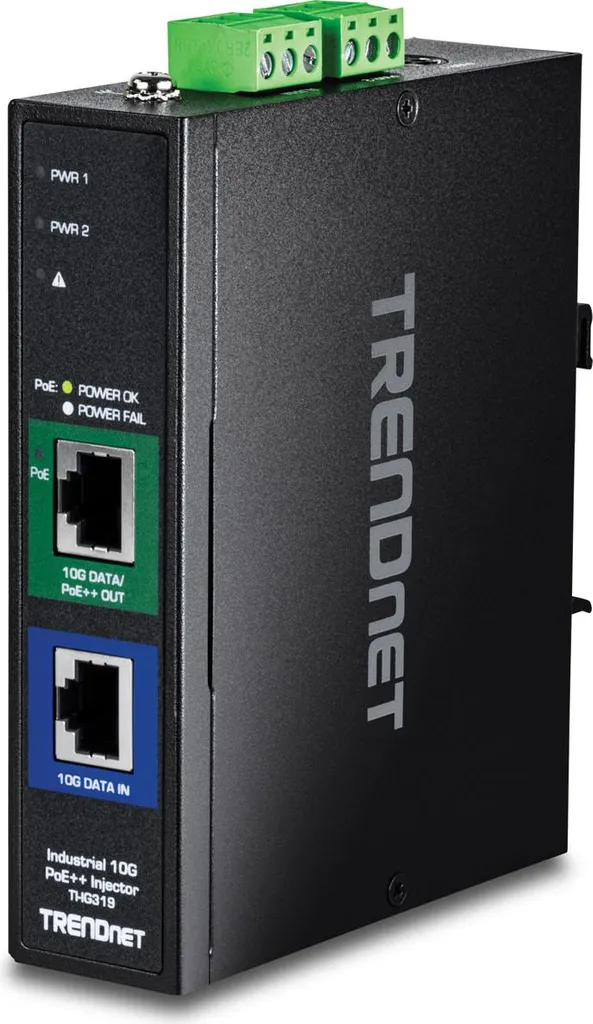 Iniettore 10G PoE++ TRENDnet TI-IG319 per Telecamere 4K/8K