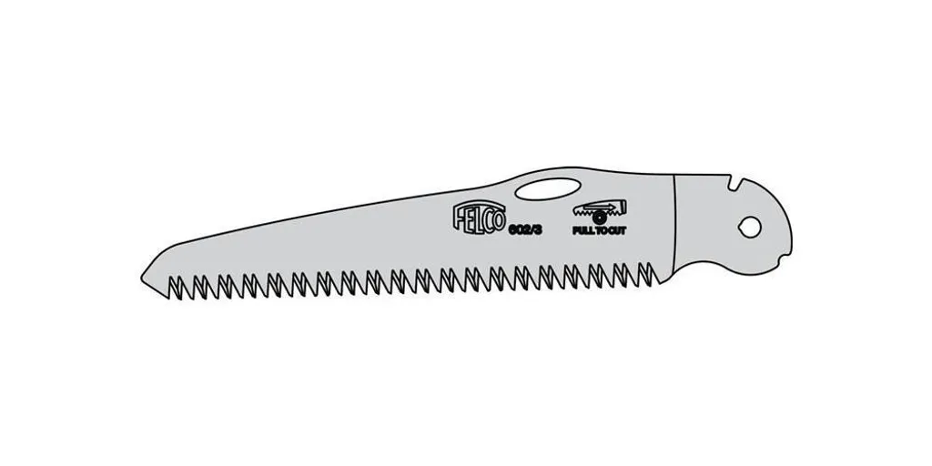 Lame FELCO 602/3 de 160mm pour scier facilement vos branches et haies