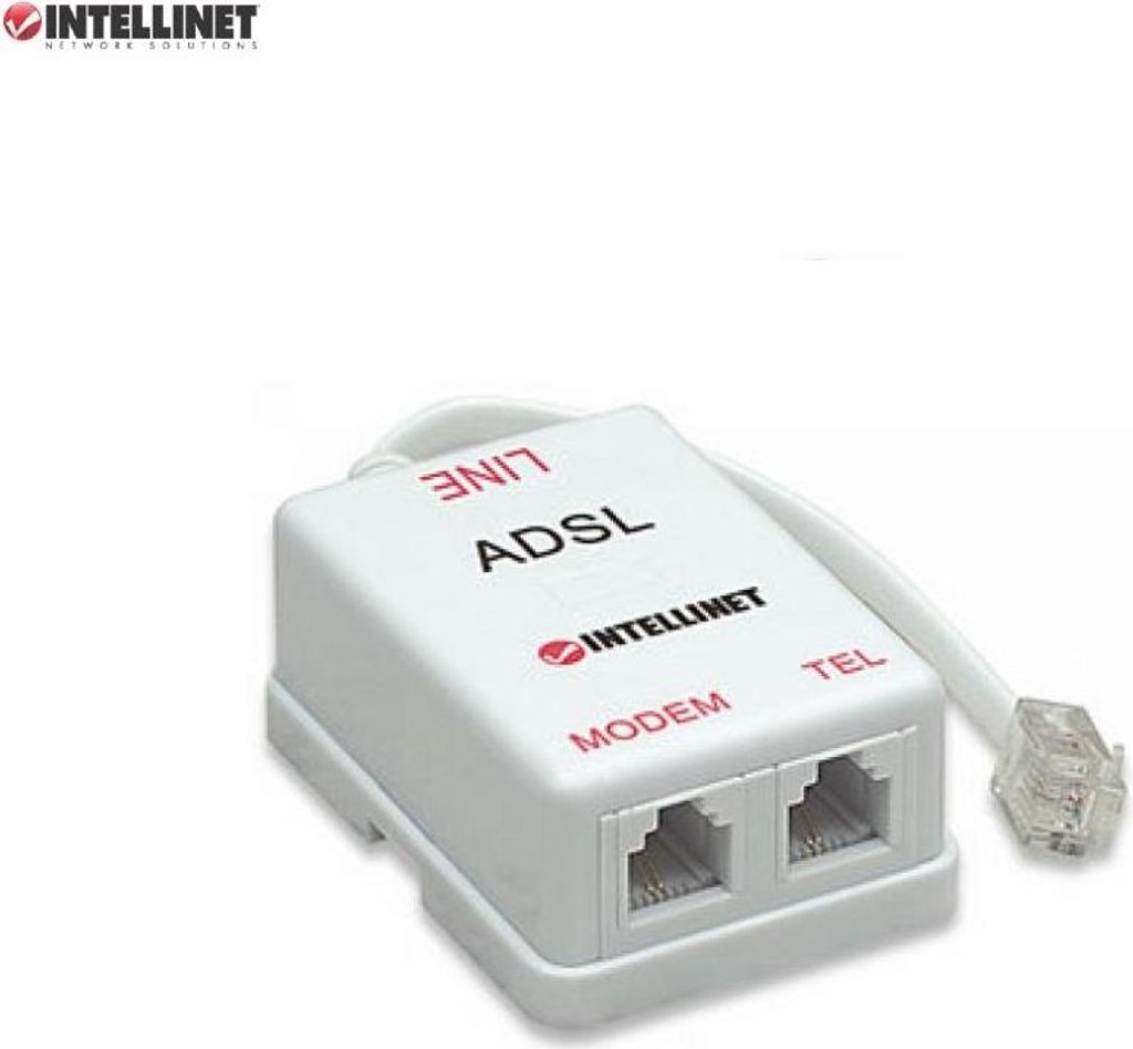 Intellinet 2/1 RJ11 ADSL-Splitter Produktbild 
