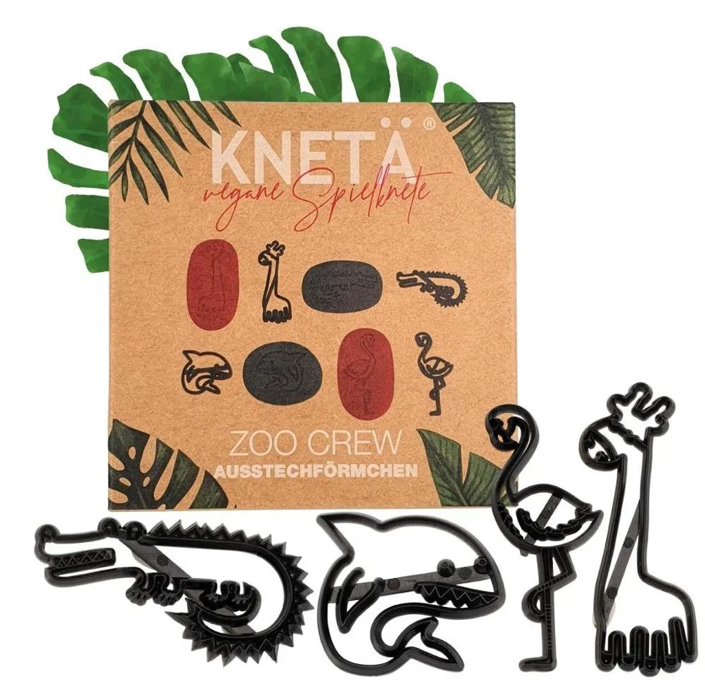 Pâte à modeler Zoo Crew Kneta - Loisir créatif animaux pour les petits