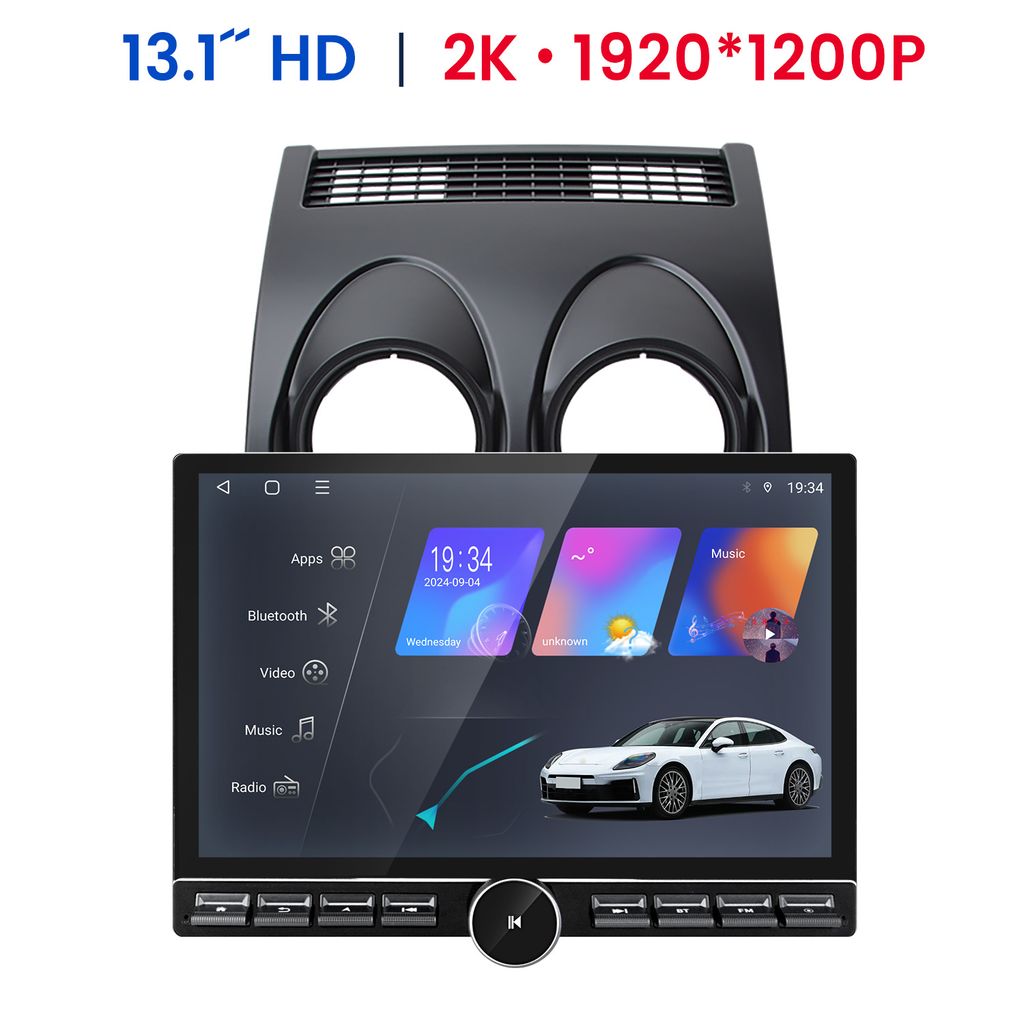 13.1 " Carplay Android 14 Touchscreen Autoradio per Nissan Immagine del prodotto 