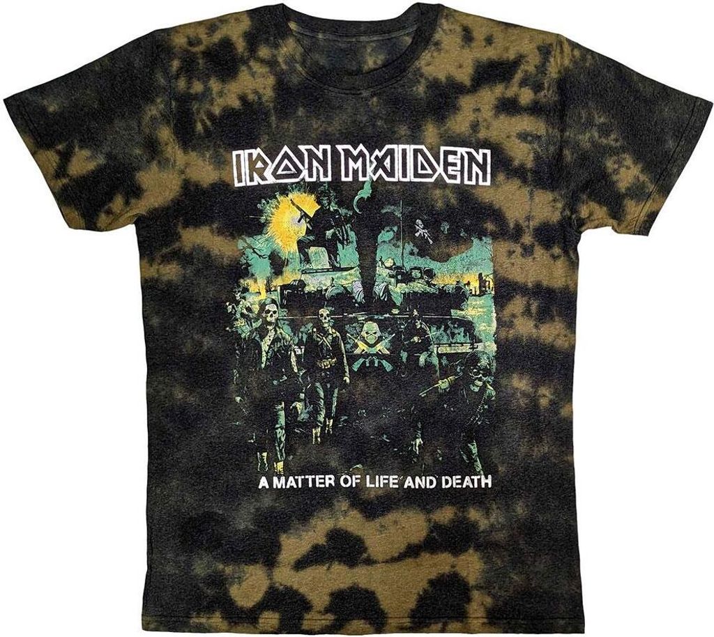 Iron Maiden - "A Matter Of Life And Death" T-Shirt für Herren/Damen Uni RO12458 (XL) (Braun)