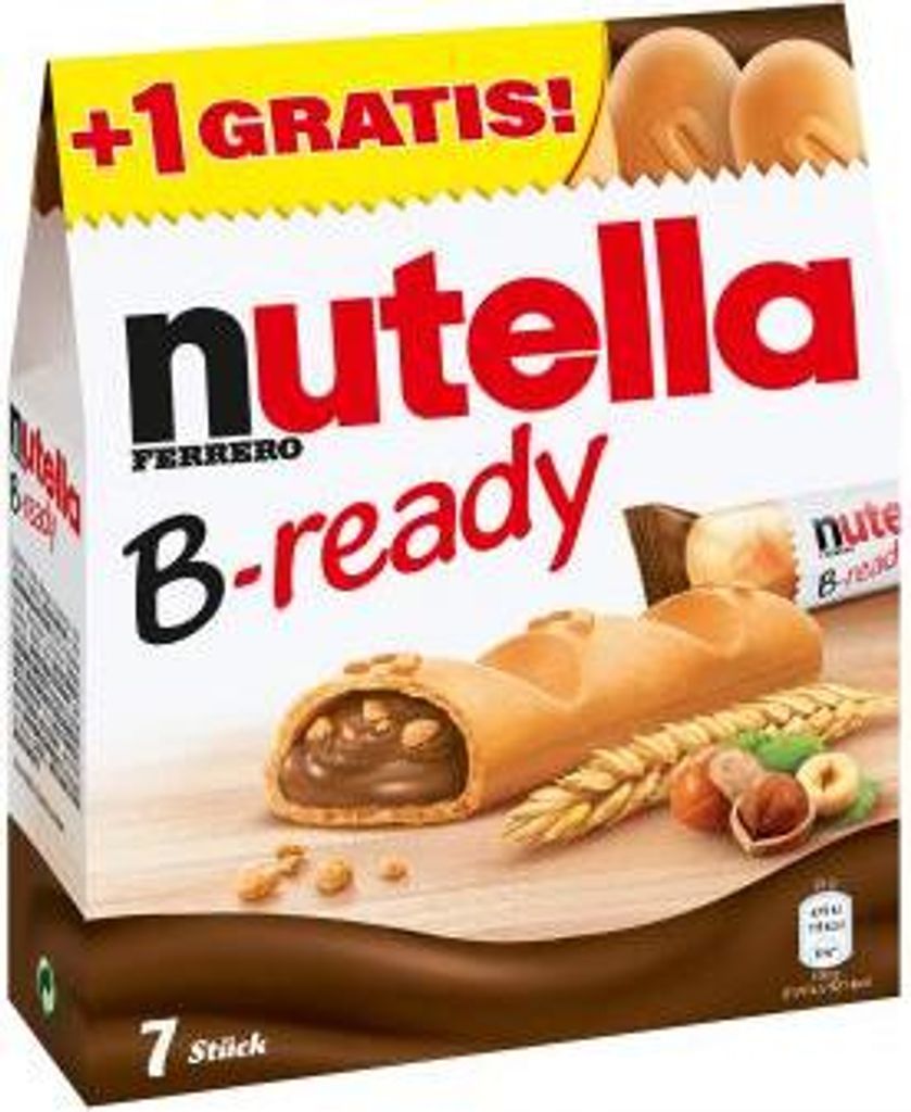 nutella B-ready 6er + 1 zdarma Obrázok produktu 