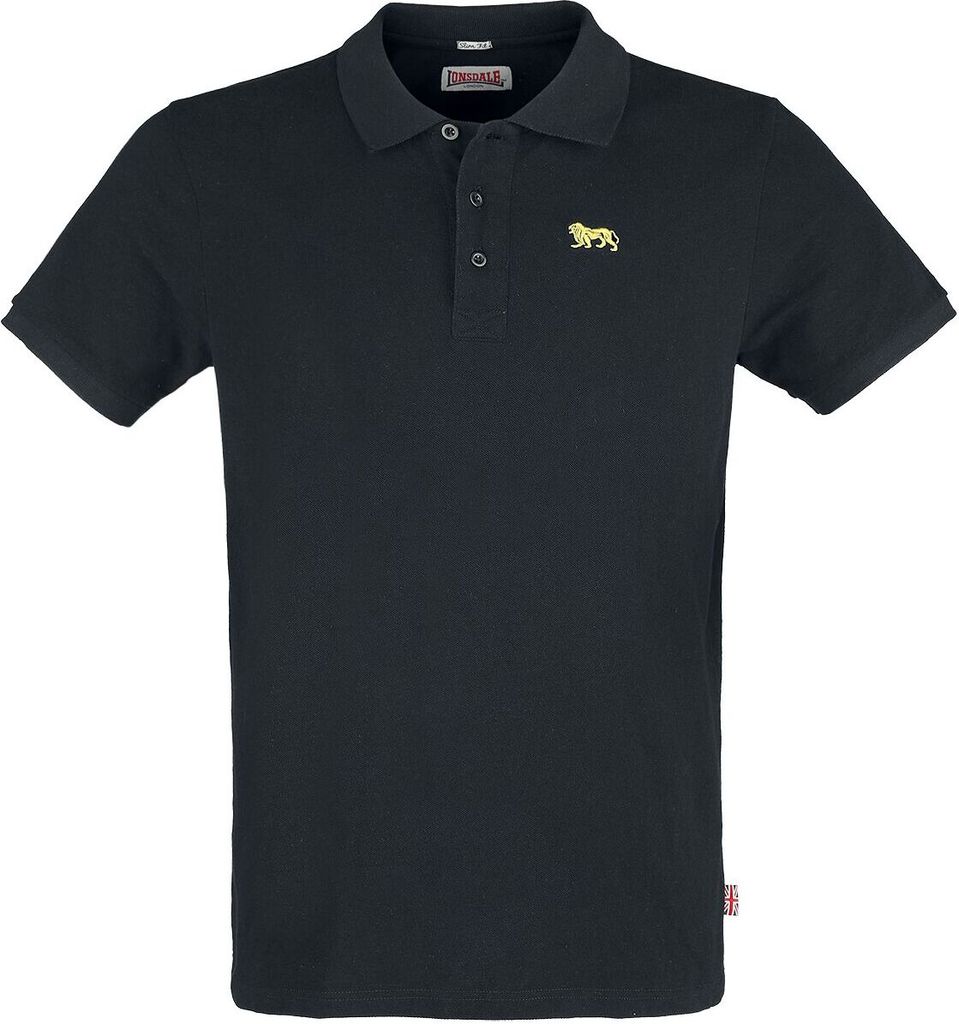 Lonsdale London Poloshirt Herren Whalton schwarz M Produktbild 