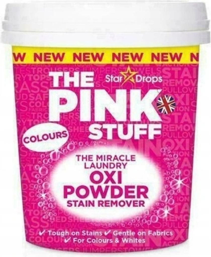 Stardrops, The Pink Stuff Oxi Powder, Odstraňovač skvrn, Obrázek produktu 1
