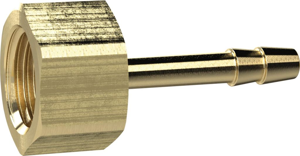 Riegler Aufschraubschlauchtülle, G 1 1/4, für Schlauch LW 32 mm, SW 50, MS