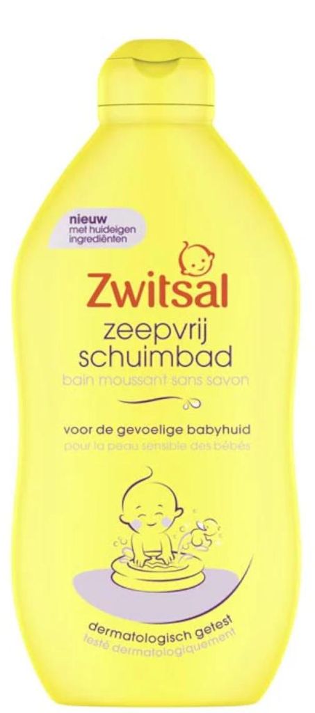 Zwitsal Schuimbad Voor De Gevoelige Babyhuid 400ML