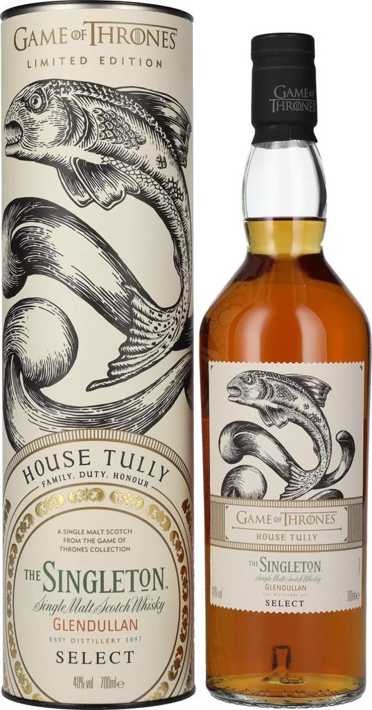 The Singleton GLENDULLAN GAME OF THRONES House Tully Single Image du produit 