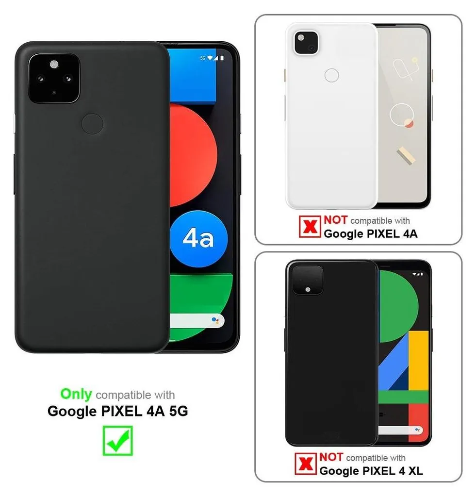 Cadorabo Catena Cellulare Pixel 4a 5G Arancione - Mani Libere! - 2