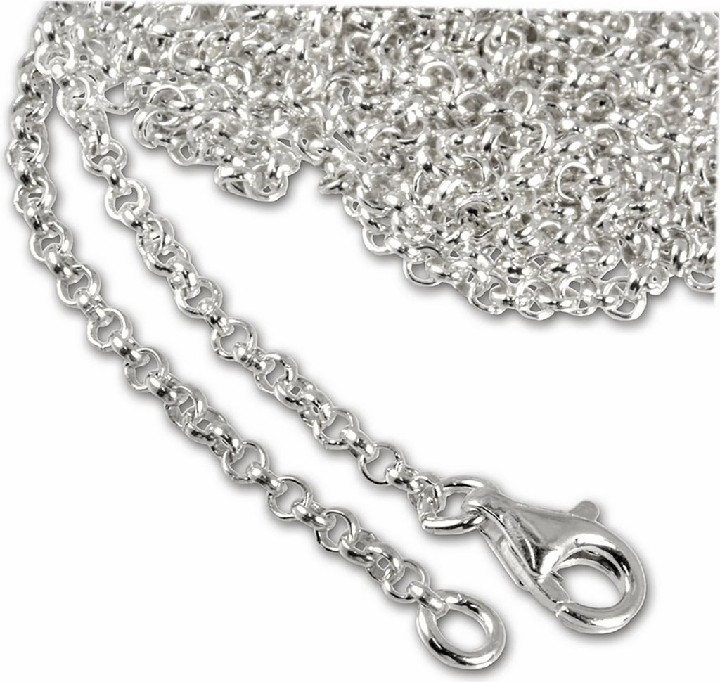 SilberDream Charmskette Kette 50cm 925 ECHT Silber Charms Produktbild 