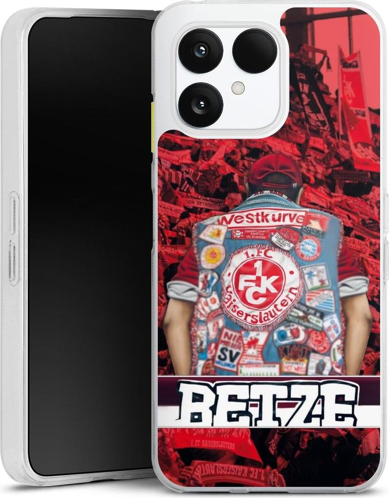 DeinDesign Handyhülle für Fairphone 6 Silikon Hülle Case Smartphone Schutzhülle 1. FC Kaiserslautern 1. FCK Offizielles Lizenzprodukt