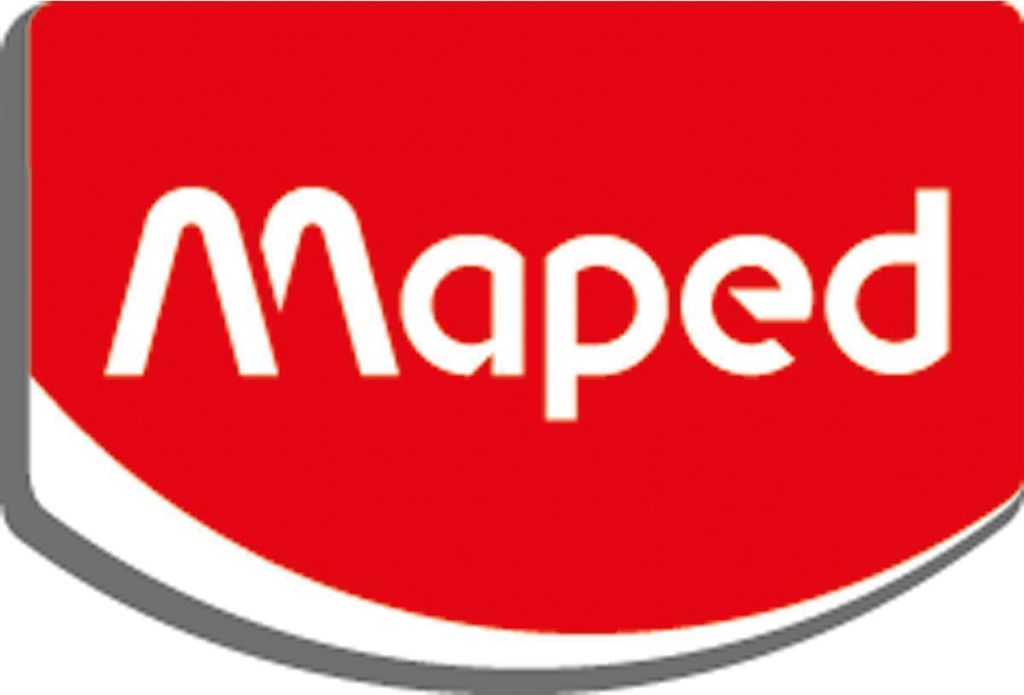 The Maped logo is displayed prominently on a red background.