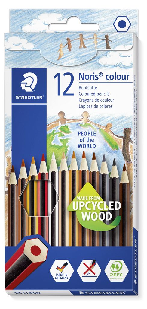 STAEDTLER Noris colour 185 Buntstift Etui mit 12 Farben - Produktbild 