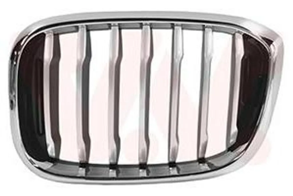 Calandre BMW X3 G01 F97 Gauche Finition Chrome et Noir Van Wezel 0645511