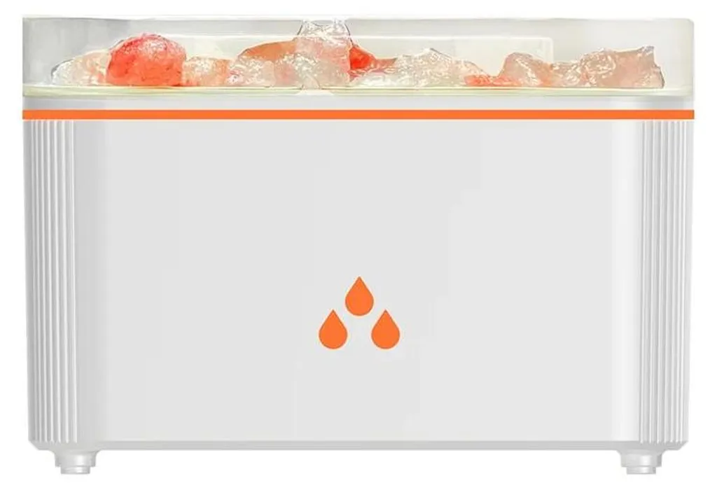 Diffuseur d'huiles essentielles et humidificateur à brume effet flamme