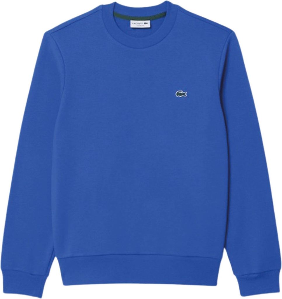 Lacoste Bio Baumwolle Fleece Crew Pullover Herren Produktbild 1
