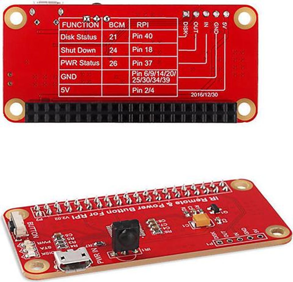 Ausschalter für Raspberry Pi inkl. Fernbedienung