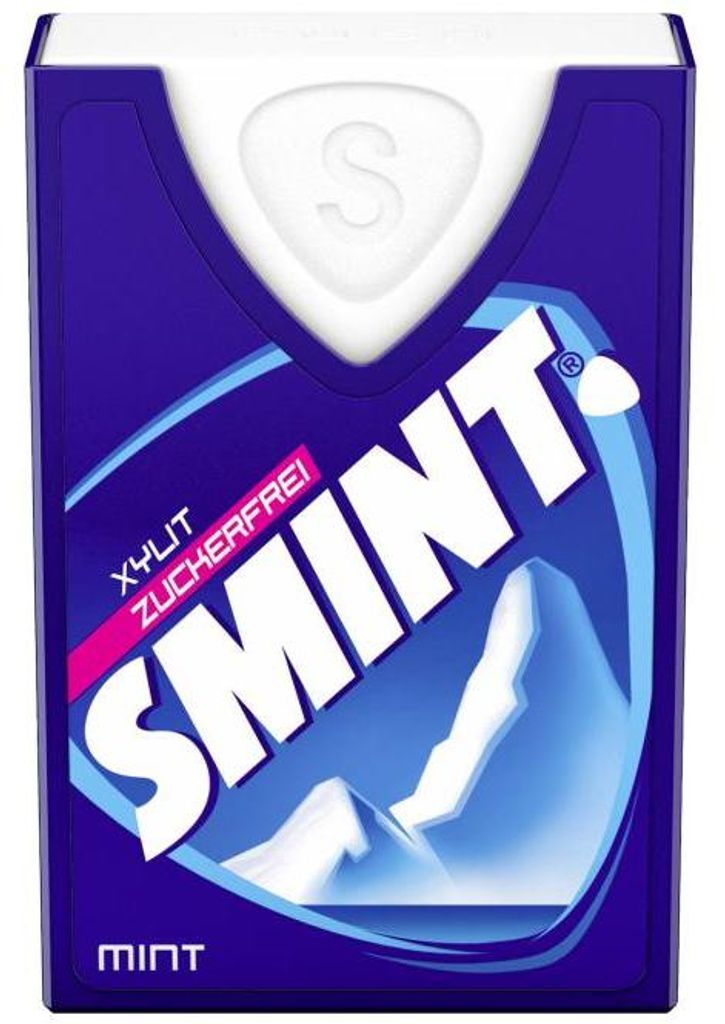 SMINT Mint Pastillen ohne Zucker mit intensivem Produktbild 