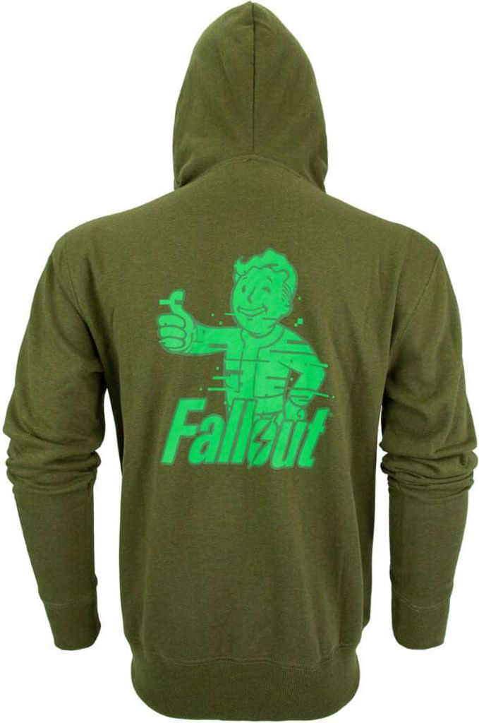 Devplus Fallout Analog Pip-boy Kapuzenpullover Grün S Grün S