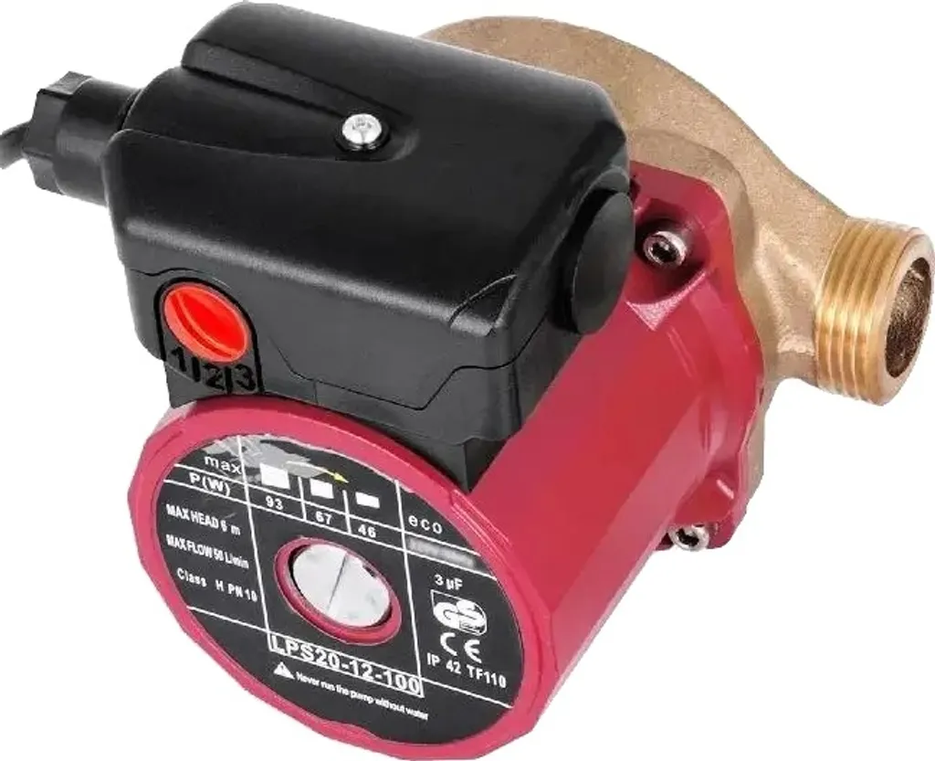 Pompe de circulation pour chauffage central VEVOR - Débit 50L/min pro EU