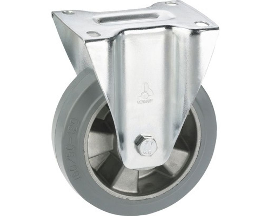 Tarrox Transport-Geräte-Bockrolle, bis 300 kg, 160 x 195 x Produktbild 