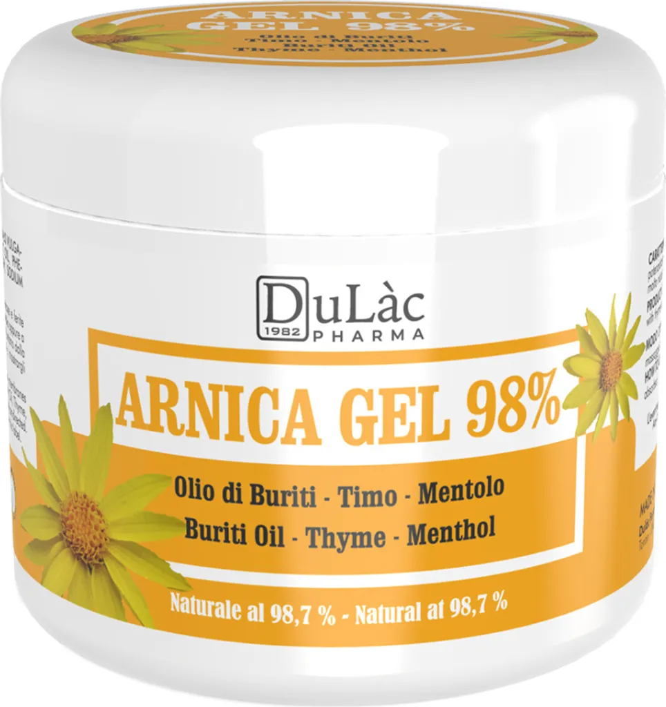 Gel Arnica extra fort 98% naturel - Formule italienne action intense 500ml