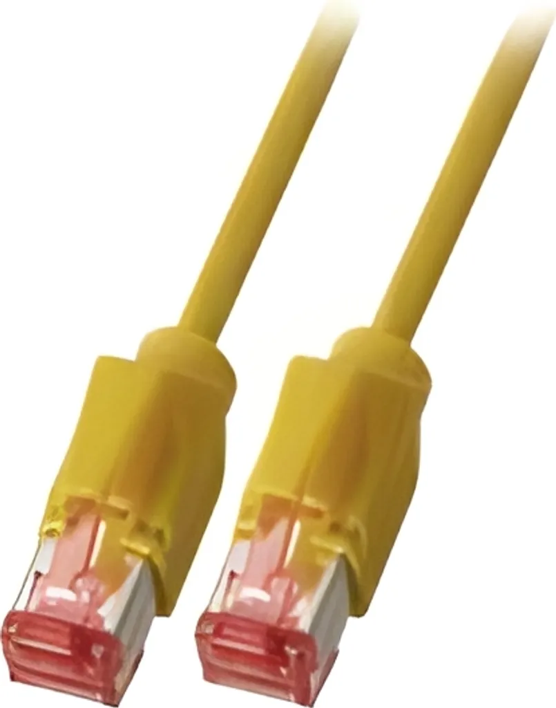 EFB K8708GE.15 Cavo Patch Cat.6A S/FTP 15m Giallo | Dätwyler 7702 TM21