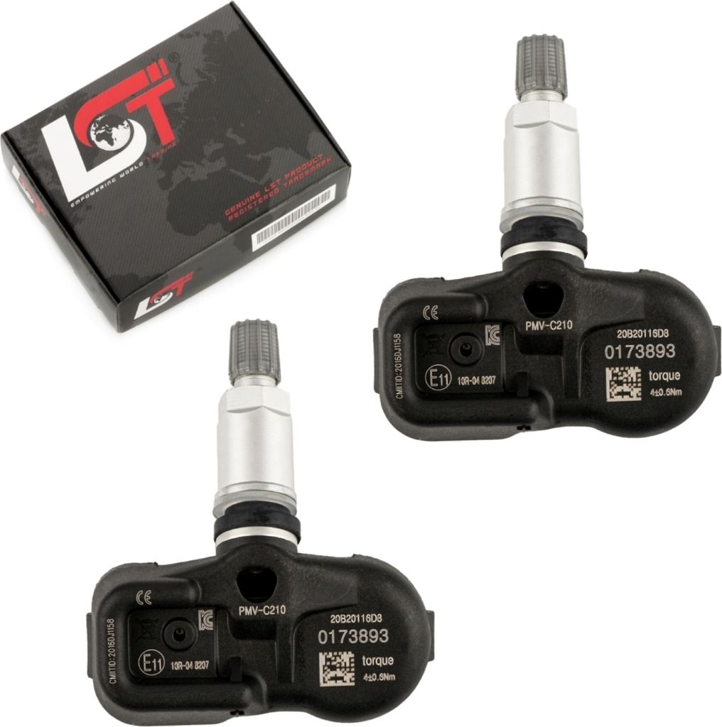 2x Reifendrucksensor 433 MHz für TOYOTA AVENSIS CAMRY MIRAI PRIUS VENZA VERSO