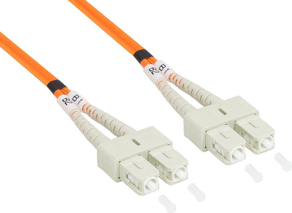 Patchkabel LWL Duplex OM2 (Multimode, 50/125) SC/SC, 5m, Good Connections