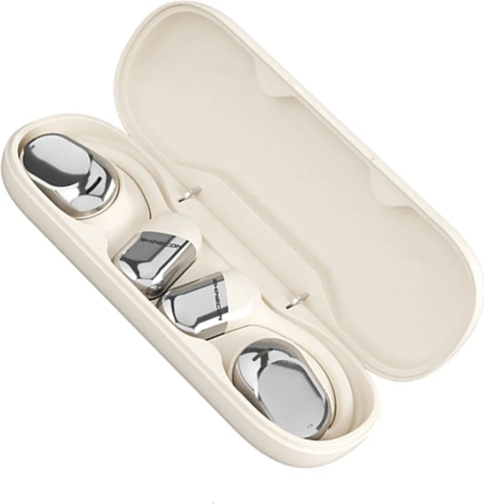 Écouteurs Bluetooth 5.3 INF SHINECON - Son HD et Réduction de Bruit Blanc