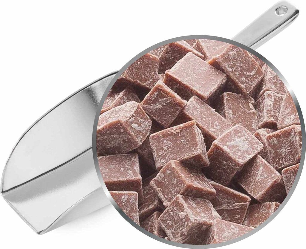 MILK CHOCOLATE CUBE Vorratspackung 9kg
