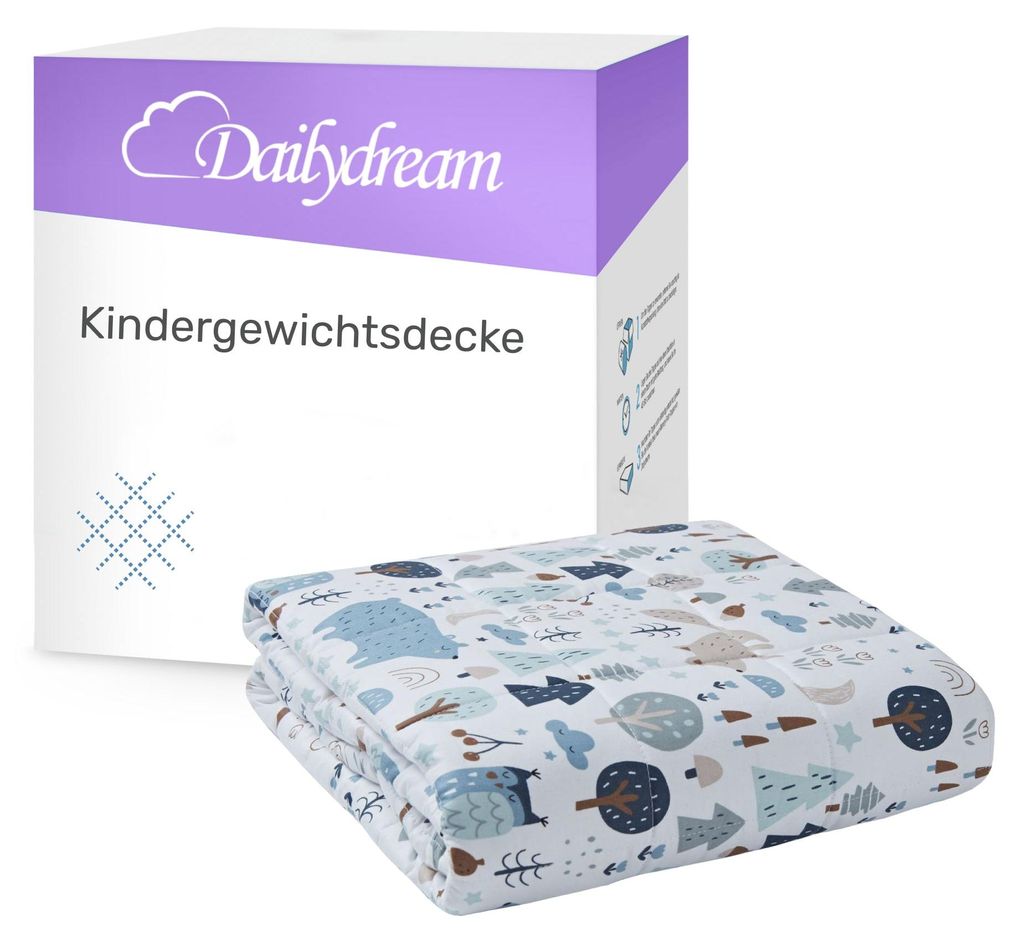 Couverture lestée pour enfants 100 % coton, collection « Image du produit 