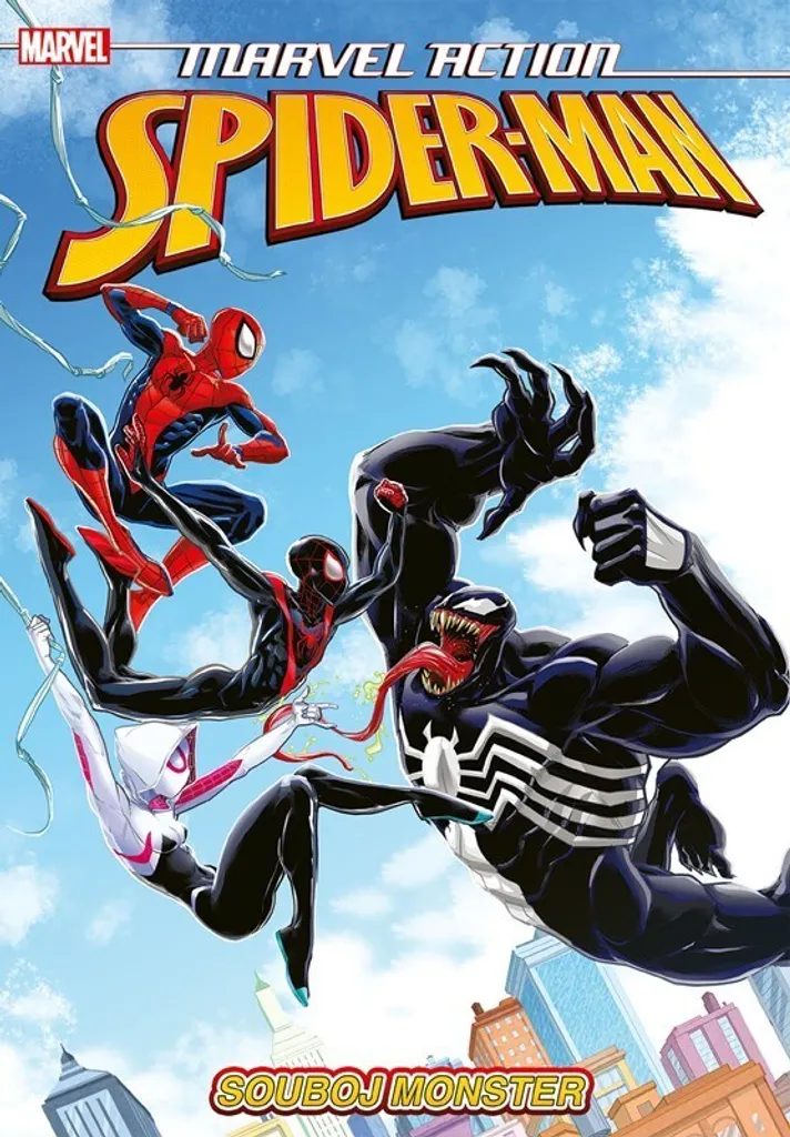 Bande dessinée Marvel Action Spider-Man Combat de Monstres Illustrée