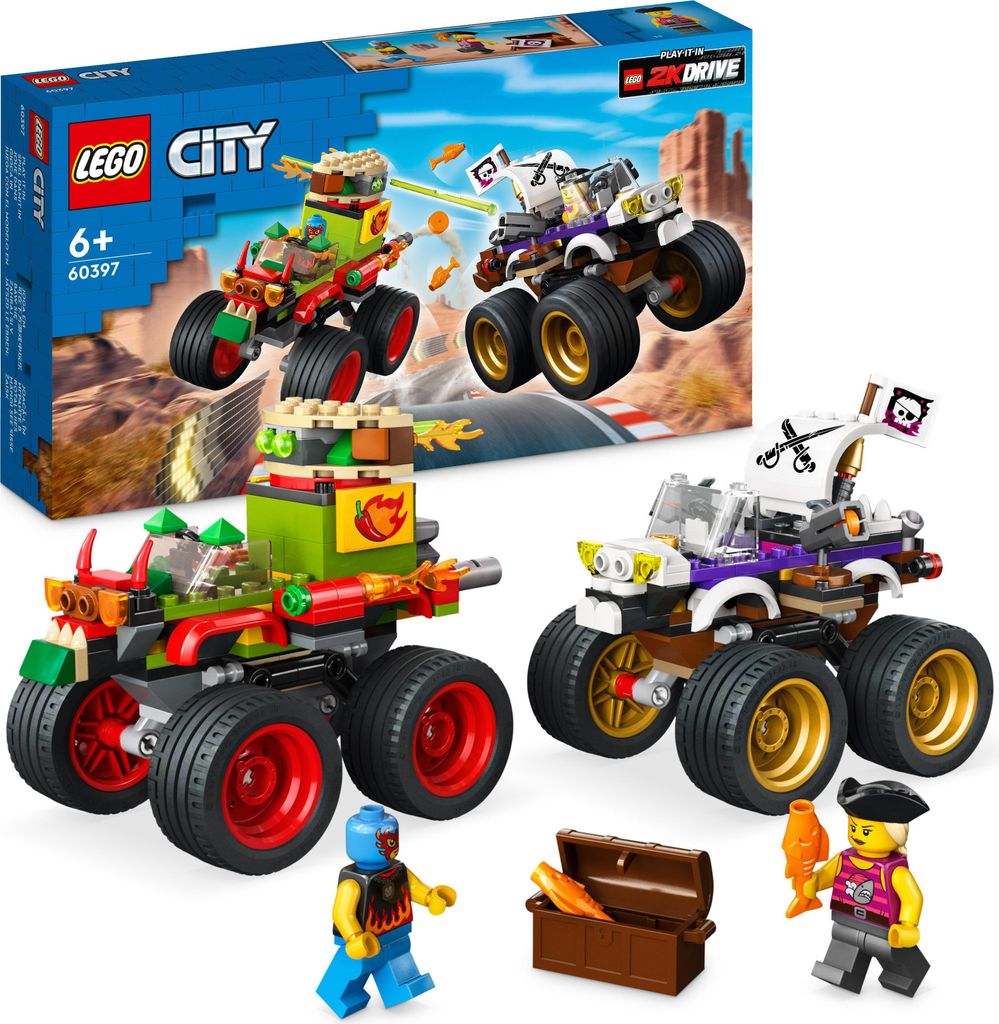 LEGO 60397 City Monstertruck Kombiset mit Produktbild