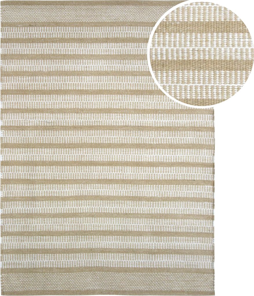 AXI Aruba Outdoor-Teppich, Gelb, Rechteckig | Gartenteppich für kleine Sitzbereiche / Bistro-Set | Außenteppich für Garten / Balkon / Terrasse 1...