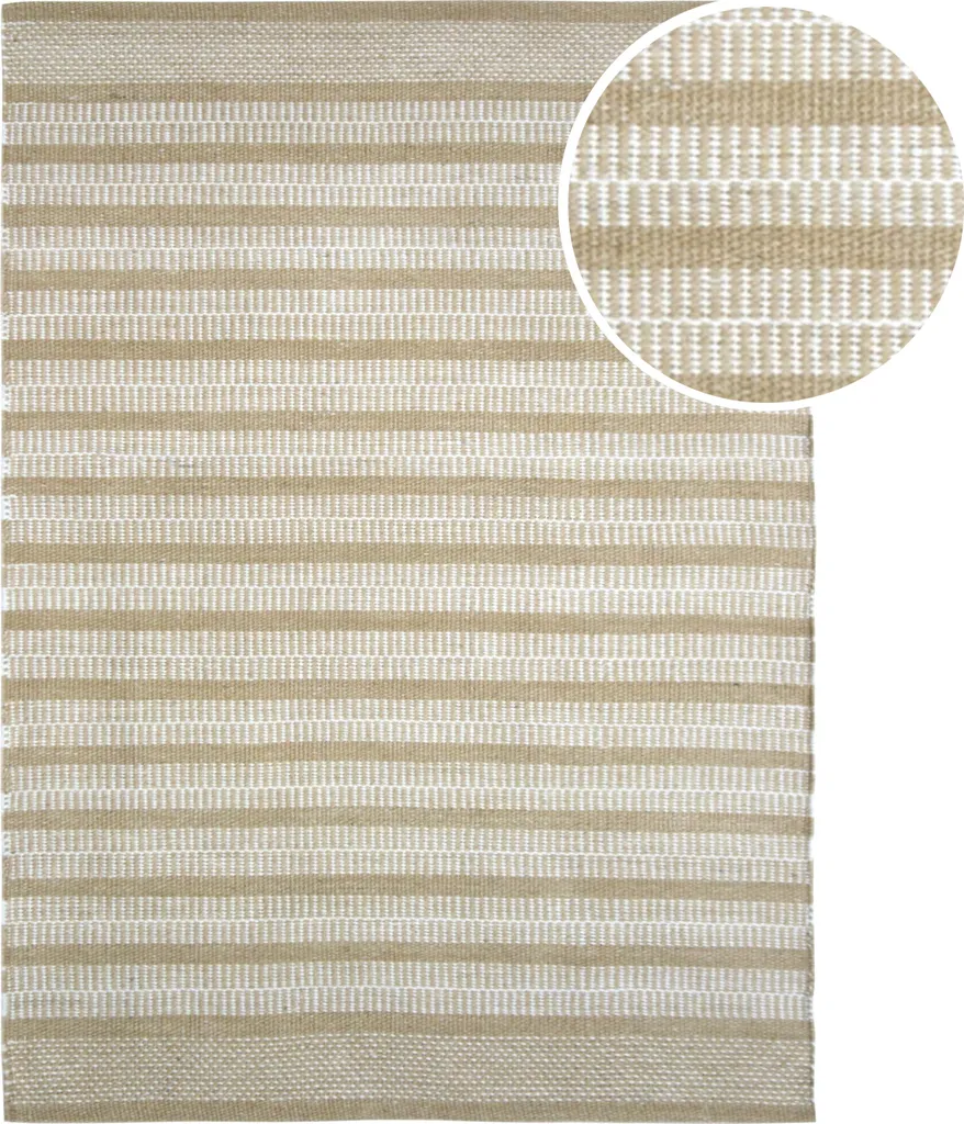 Tapis Extérieur 160x230 cm Aruba Jaune - Tapis Rectangulaire 5 mm Résistant