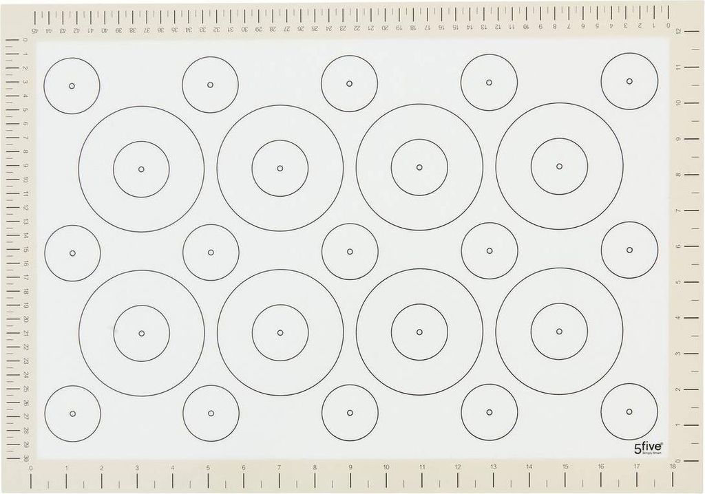 Backmatte für patisserie essentiels 50x35cm - 5 five simply smart