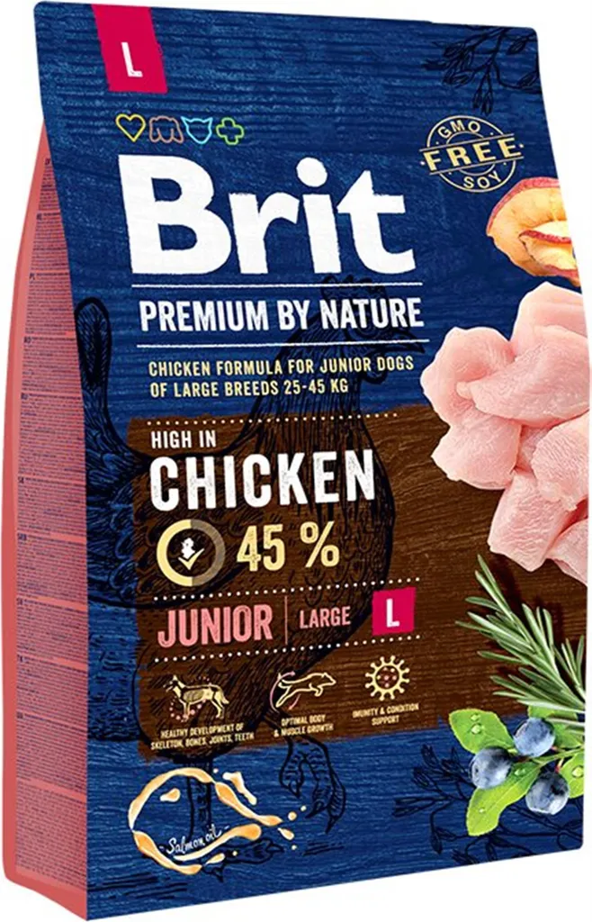 Recensione Brit Premium by Nature Junior L 3kg - Energia e Pelo Top
