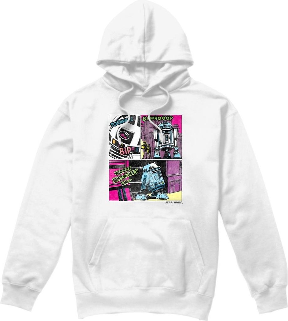 Star Wars - "To The Rescue" Kapuzenpullover für Herren TV4721 (M) (Weiß)