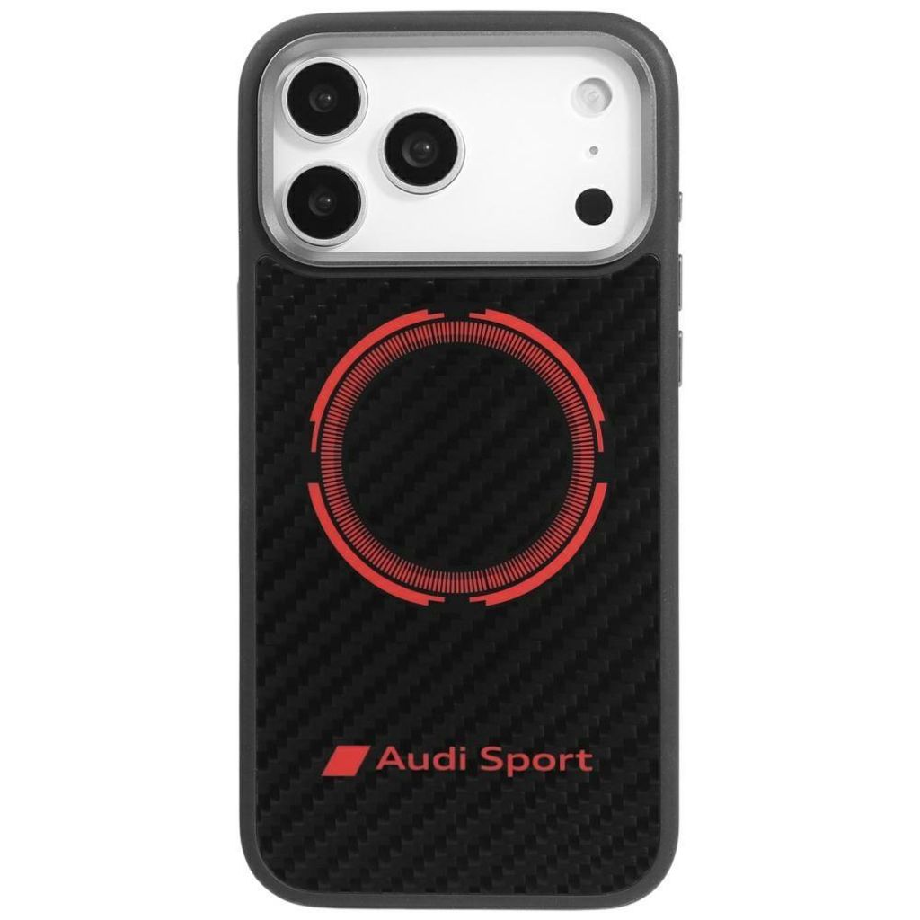 Etui Audi Rsq in fibra di carbonio Sport Cerchio Rosso Immagine del prodotto 