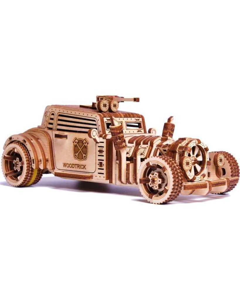 Mechanisches 3D-Puzzle, Weltuntergangsmaschine, WT, Holz, 280 Teile