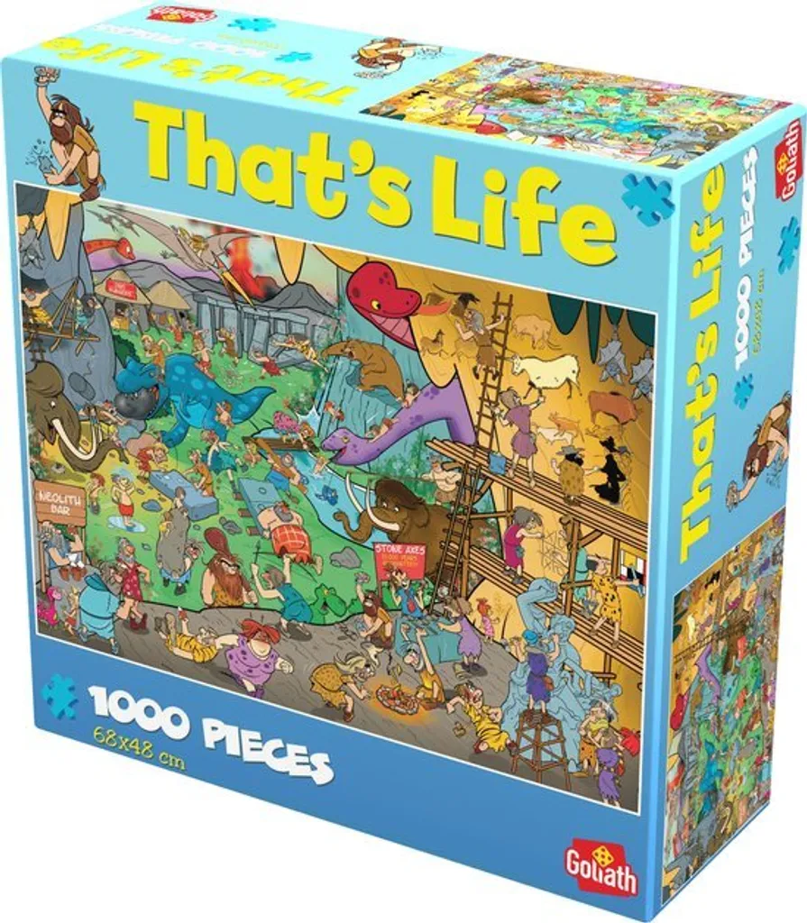 Puzzle That's Life Prehistoric 1000 pièces : Voyage au temps des dinosaures