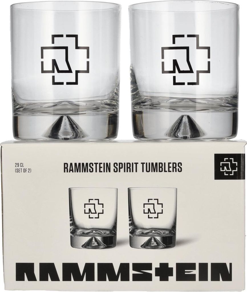 Rammstein Spirit Tumblers in Geschenkbox 2 Stück ohne Eichung