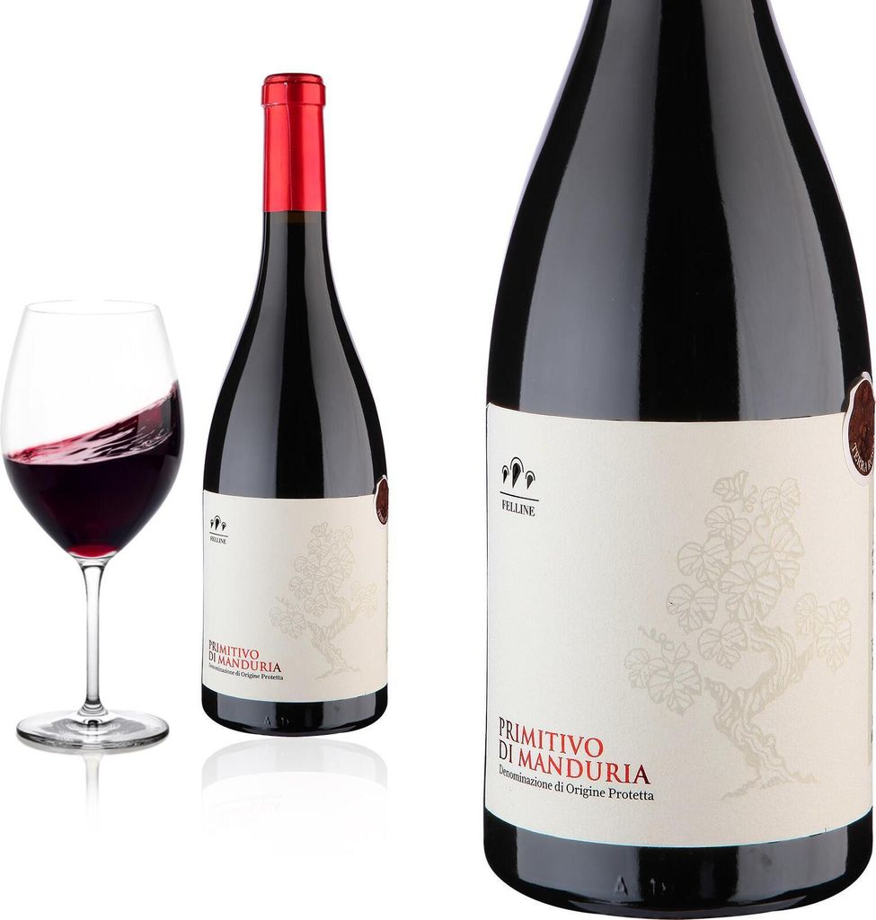 2021 Primitivo di Manduria DOP trocken von Felline Società Agricola - Rotwein