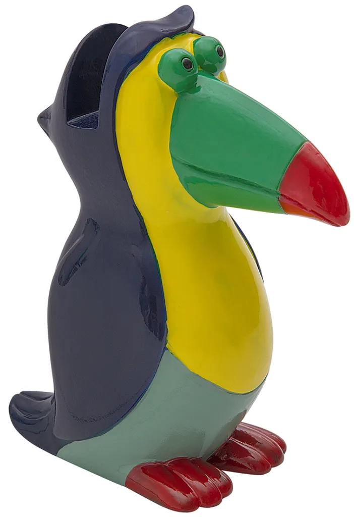 Portaocchiali Decorativo WEDO Tucano - Idea Regalo Creativa e Colorata