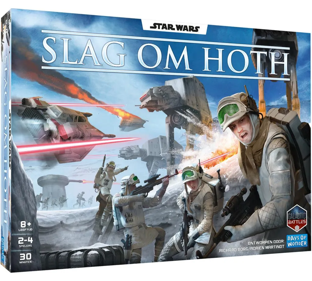 Star Wars Slag om Hoth Jeu Tactique Asmodee Parties Rapides de 30 min