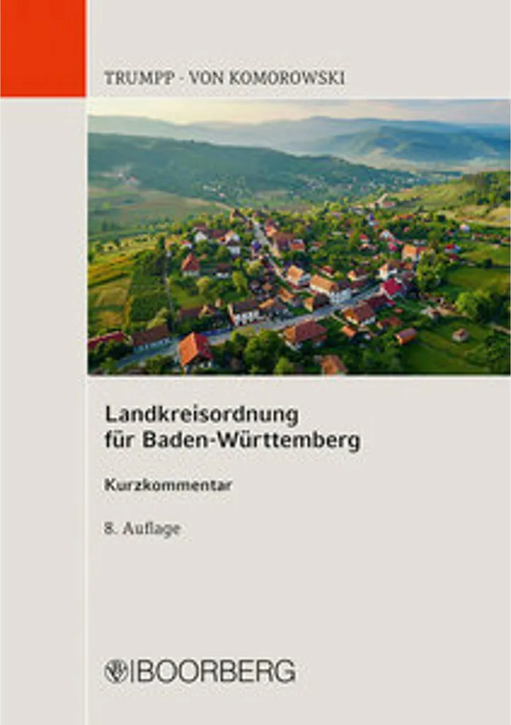 Règlement du Landkreis Bade-Wurtemberg - Édition Juridique Officielle 2024